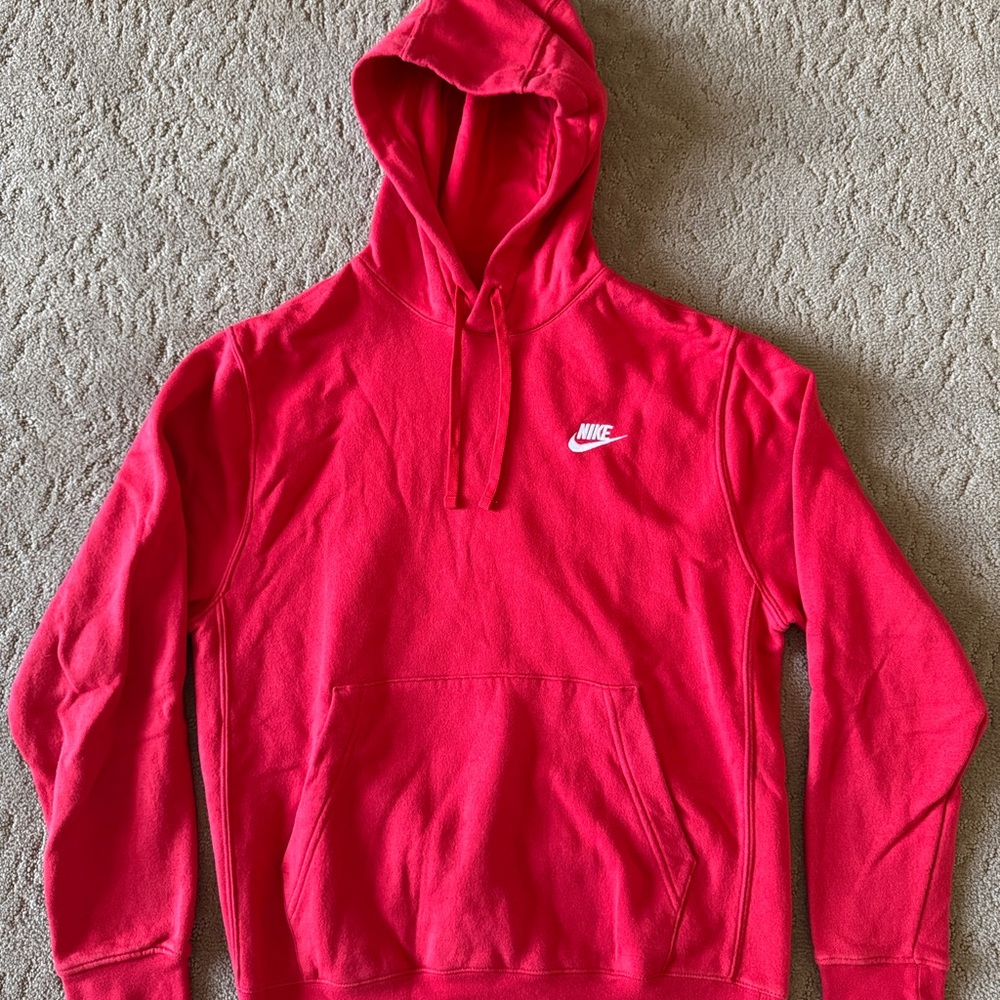 Nike Red Sweater Athletic Style